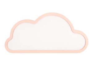 Miniaturka 1 - Lampka dziecięca LED Chmurka różowa na białym tle