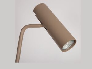 Miniaturka 7 - Reflektorek lampki Leda w ciepłym beżu z oprawką GU10