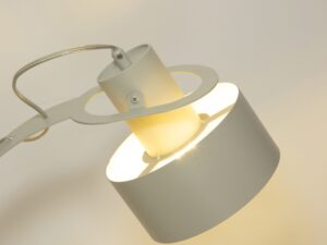 Miniaturka 3 - Lampka stołowa Rif w kolorze szary beż