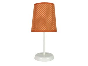 Miniaturka 2 - Lampka stołowa Valimena pomarańczowa w białe kropki