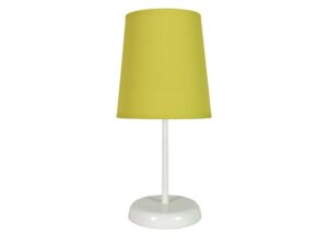 Miniaturka 8 - Lampka stołowa Valimena zielona z gładkim abażurem