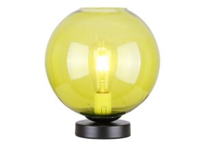 Miniaturka 3 - Lampka stołowa Zeniva z zieloną szklaną kulą