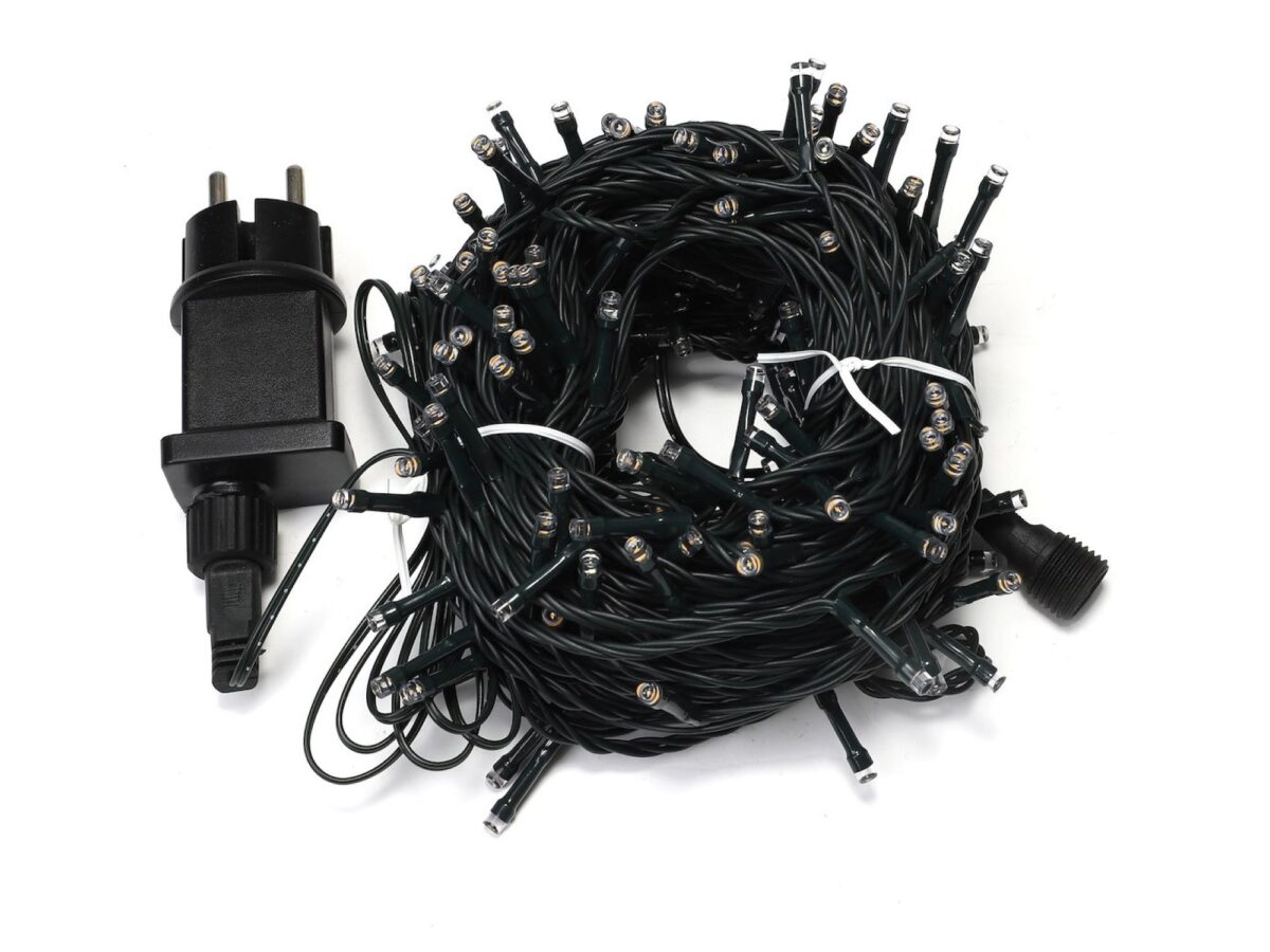 Lampki choinkowe LED 10 m 200 diod 2000/6000 K FLASH IP44