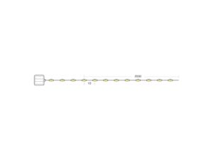 Miniaturka 6 - Lampki LED na druciku 200 punktów 20 m 2700 K na baterie AA