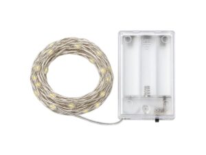 Miniaturka 4 - Lampki LED na srebrnym druciku 10 m 100 punktów – packshot