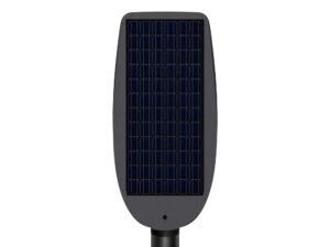 Miniaturka 7 - Tylny panel fotowoltaiczny czarnej latarni solarnej LED 200 W