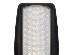 Miniaturka 11 - Zbliżenie na moduł LED czarnej latarni solarnej 200 W 1500 lm