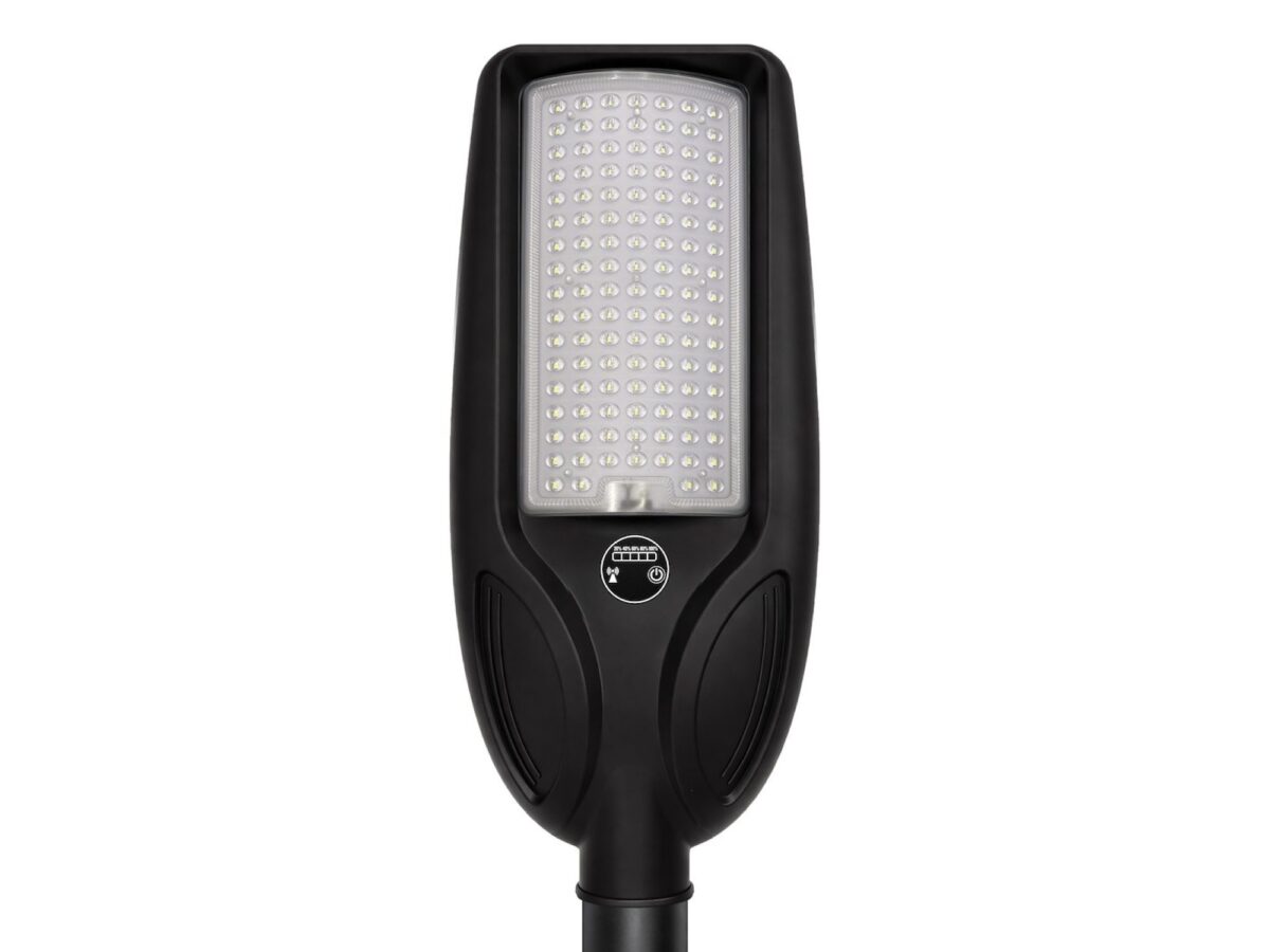 Latarnia solarna LED 4000 K IP65 z czujnikiem ruchu i pilotem