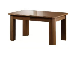 Miniaturka 6 - Ława Bawaria LS22 130 cm w kolorze czereśni antycznej na białym tle