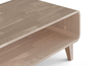 Miniaturka 4 - Ława dębowa Marvello 120 cm dąb bielony w aranżacji wnętrza 4