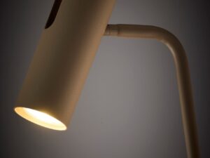 Miniaturka 8 - Leda lampa podłogowa ciepły beż detal reflektora
