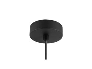 Miniaturka 4 - Czarna rozeta sufitowa i przewód lampy Light Eye 90