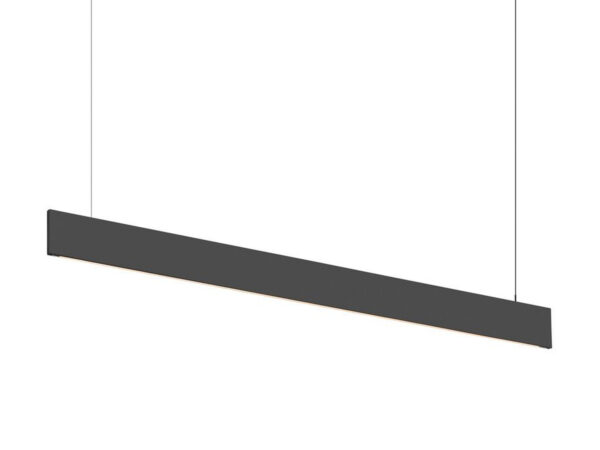 Lampa wisząca Linius 120 LED PHASE czarna, 2700 K – zdjęcie główne