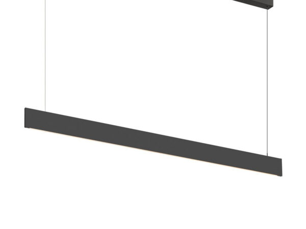 Lampa wisząca Linius 150 czarna – pełny widok na białym tle