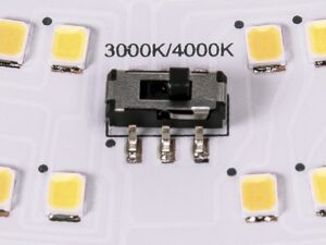 Miniaturka 7 - Lipsy Drum CW – zbliżenie przełącznika światła 3000/4000 K