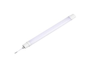 Miniaturka 6 - Biała listwa hermetyczna LED 18 W 60 cm IP65, widok produktowy na białym tle
