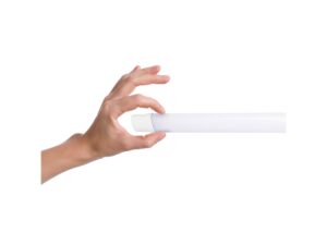 Miniaturka 4 - Biała listwa LED 18 W IP65, widok profilu oprawy