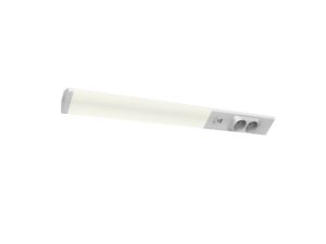 Miniaturka 6 - Biała listwa podszafkowa LED z dwoma gniazdami 230 V oraz portami USB-A i USB-C