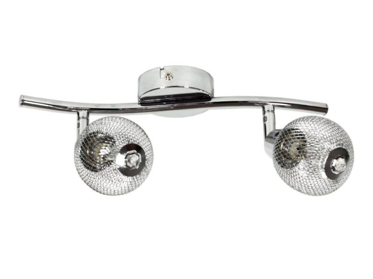 Listwa ścienna Telisira 2-punktowa 40 cm chrom