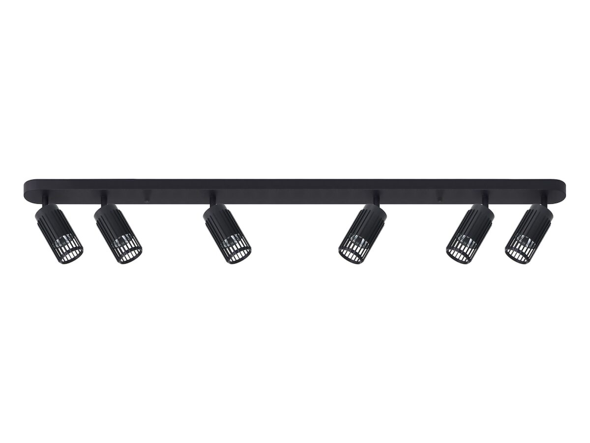 Listwa sufitowa GU10 6-punktowa ażurowa 119,5 cm