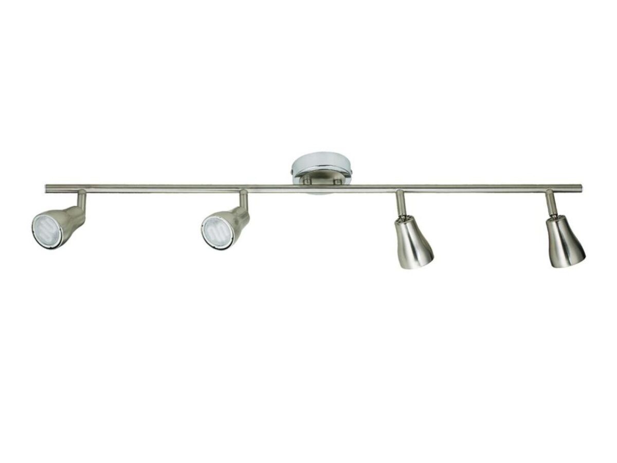 Listwa sufitowa Laravano 80 cm 4-punktowa GU10 satynowa