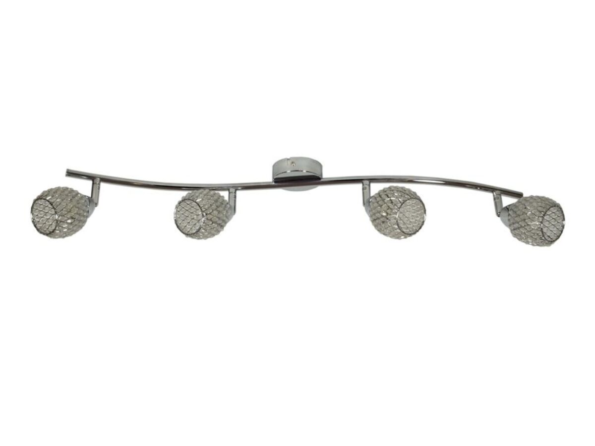 Listwa sufitowa Pelenela 4-punktowa 84 cm chrom