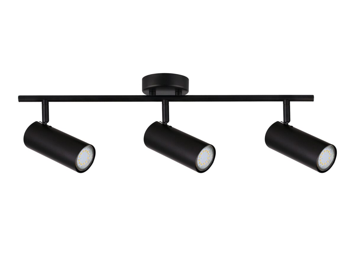 Listwa sufitowa Ralosia 56 cm z 3 reflektorami GU10
