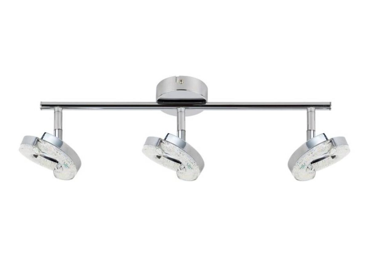 Listwa sufitowa Teladeta chrom LED 3×6 W 48 cm