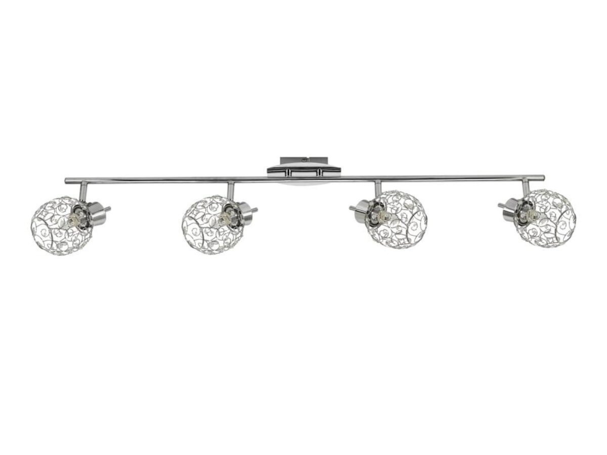 Listwa sufitowa 4-punktowa Torotio 77 cm chrom