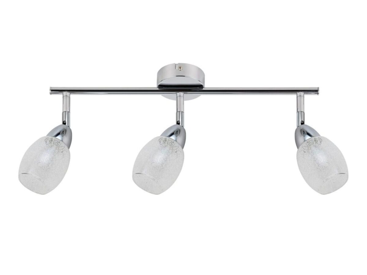 Listwa sufitowa LED Ulomela 3-punktowa 18 W chrom