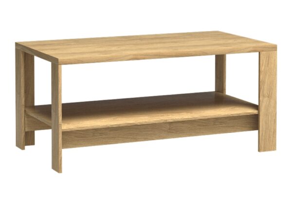 Ława kawowa Lorenza 120 cm w kolorze hikora z dolną półką