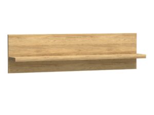 Miniaturka 3 - Półka wisząca Lorenza 120 cm hikora – widok z boku