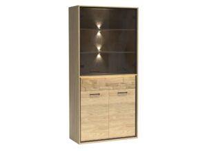 Miniaturka 8 - Witryna Lorenza z deską dębową i dwoma rodzajami LED