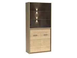 Miniaturka 3 - Witryna Lorenza – laminowany front, cokół, LED półek