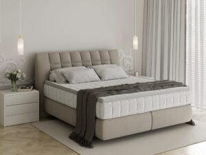Miniaturka 2 - Łóżko kontynentalne Diunessa 140–180x200 cm w aranżacji wnętrza 2