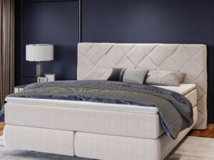 Miniaturka 4 - Łóżko kontynentalne z materacem kieszeniowym Trezzaro 140–180x200 cm w aranżacji wnętrza 4