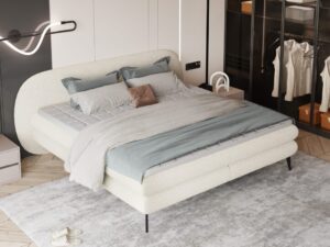 Miniaturka 3 - Łóżko kontynentalne z materacem Ovello 140–180x200 cm w aranżacji wnętrza 4