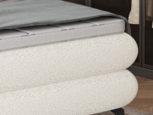 Miniaturka 4 - Łóżko kontynentalne z materacem Ovello 140–180x200 cm w aranżacji wnętrza 5