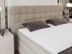 Miniaturka 4 - Łóżko kontynentalne z pojemnikiem Gustavio 140–180x200 cm w aranżacji wnętrza 4
