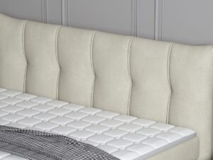 Miniaturka 4 - Łóżko kontynentalne z pojemnikiem Sofivella 140–180 × 200 cm w aranżacji wnętrza 3