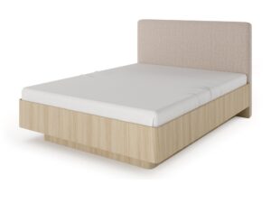 Miniaturka 1 - Łóżko Morvena 160 × 200 cm – kompletna bryła od frontu