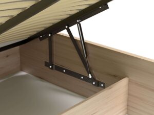 Miniaturka 3 - Łóżko Sorenta Dąb Artisan, detal mechanizmu podnoszenia stelaża