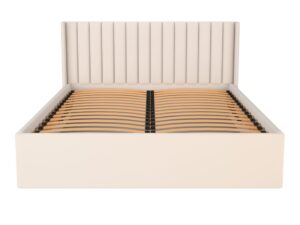 Miniaturka 12 - Łóżko tapicerowane Glamvero 140–200 × 200 cm szare – zdjęcie 13