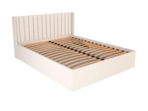 Miniaturka 9 - Łóżko tapicerowane Glamvero 140–200 × 200 cm szare – zdjęcie 10