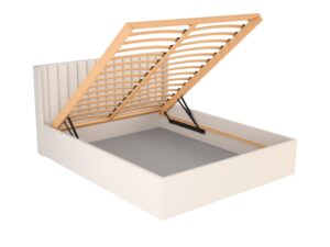 Miniaturka 10 - Łóżko tapicerowane Glamvero 140–200 × 200 cm szare – zdjęcie 11