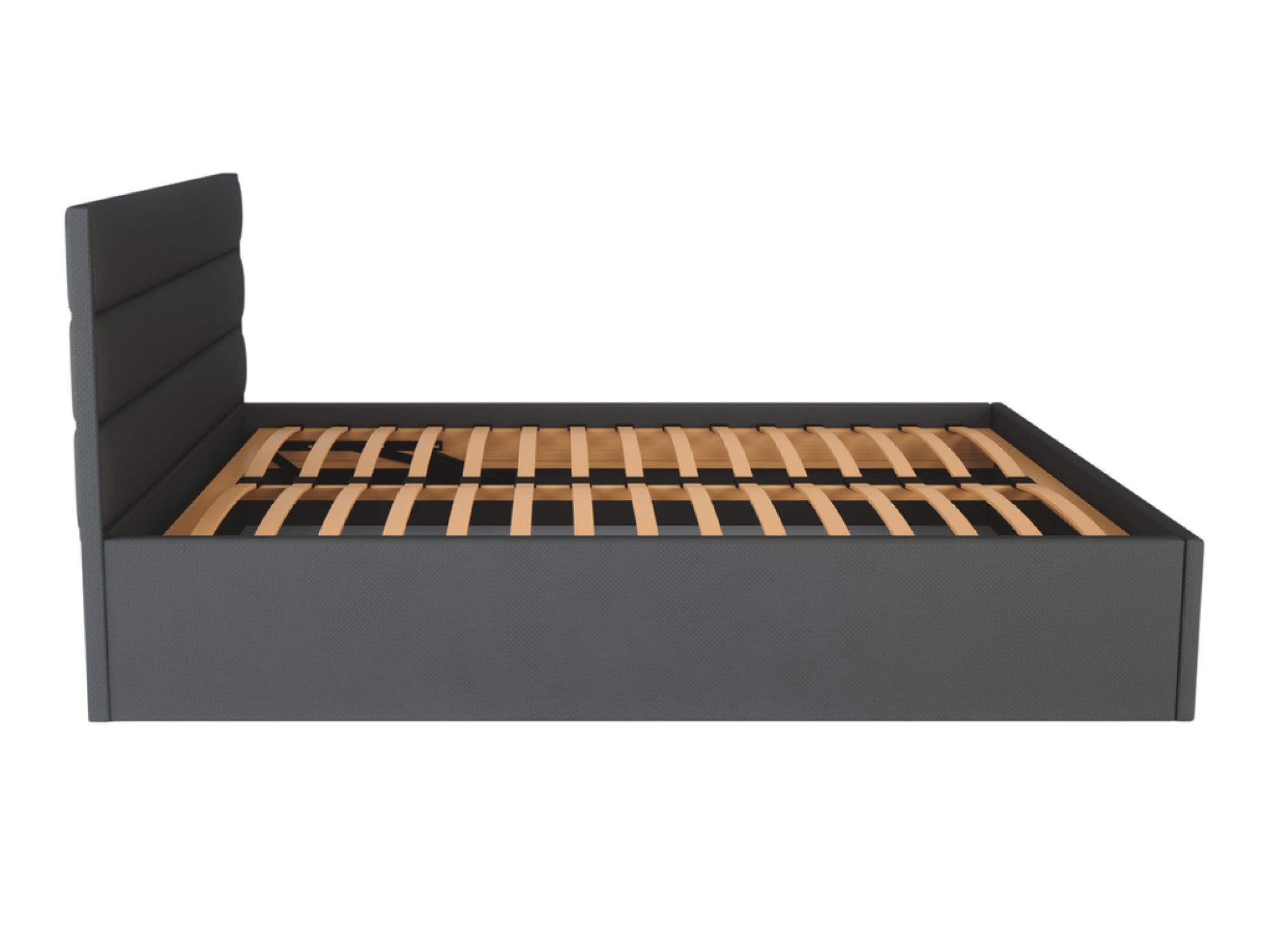 Łóżko tapicerowane z pojemnikiem Senviero 140–200 × 200 cm – zdjęcie 4