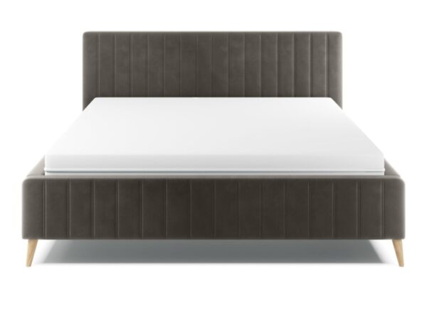 Łóżko z pojemnikiem Velmira 180x200 stelaż metalowy