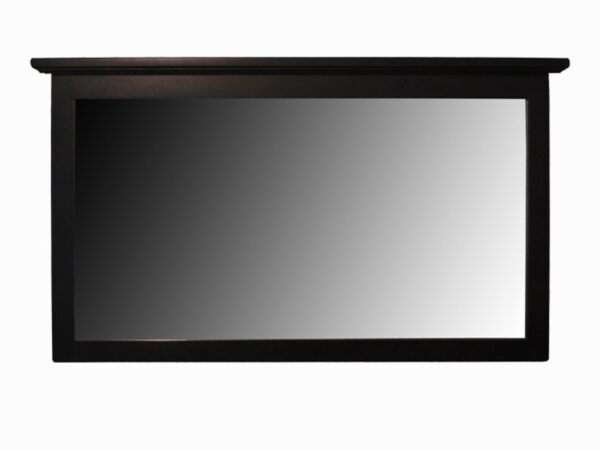 Lustro LOGAN 141 cm w ramie z litego drewna, widok główny