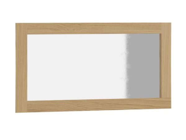 Lustro prostokątne Katvero 140 cm w jasnej ramie