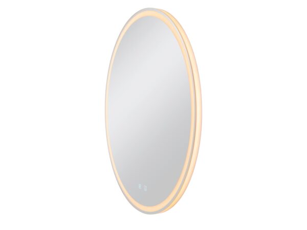 Lustro Trukko 80 LED okrągłe podświetlenie ciepłe